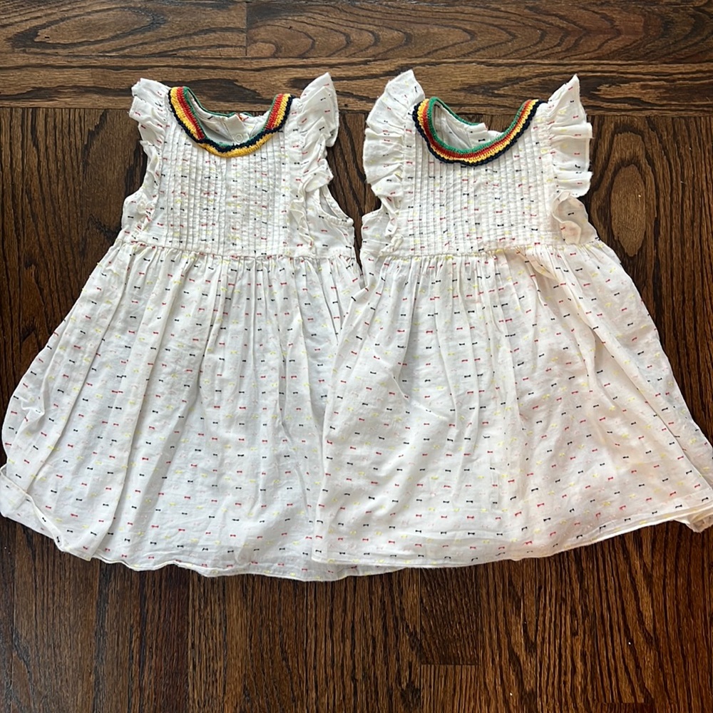 Stella McCartney Kids sundresses TWIN PACK